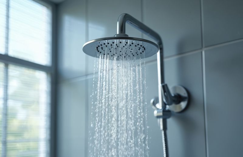 Rain Showerhead in a Minimalist Design
